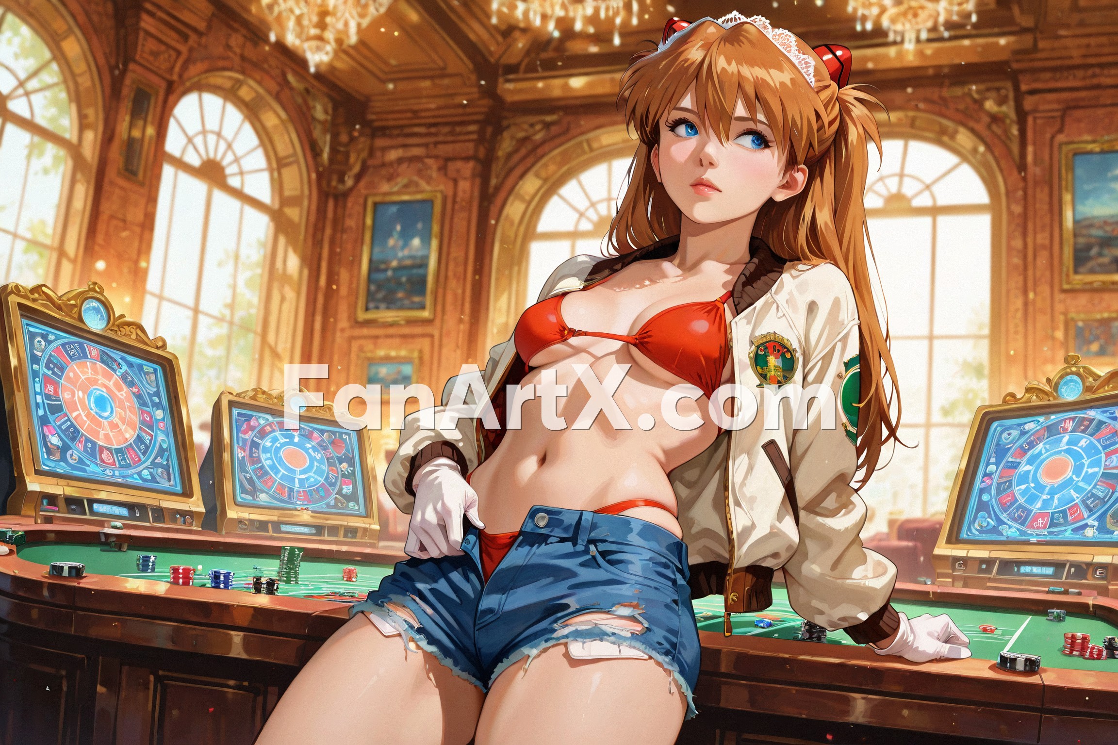Asuka Langley Soryu fanart - Neon Genesis Evangelion Character 1695726